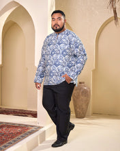 Load image into Gallery viewer, KURTA NADIM - GREYISH BLUE