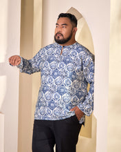 Load image into Gallery viewer, KURTA NADIM - GREYISH BLUE