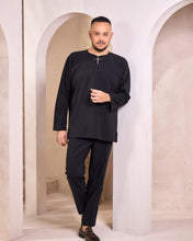 Load image into Gallery viewer, KURTA EXCLUSIVE EMBOSSED - BLACK