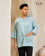 Load image into Gallery viewer, LEKIU STRIPES- Baby Blue
