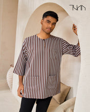 Load image into Gallery viewer, LEKIU STRIPES- Brown
