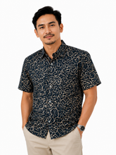 Load image into Gallery viewer, Batik Shirts Exclusive Black Coral
