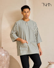 Load image into Gallery viewer, LEKIU STRIPES - Off White
