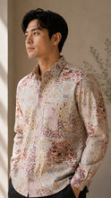 Load image into Gallery viewer, Batik Shirts Ivory Red
