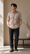 Load image into Gallery viewer, Batik Shirts Ivory Red
