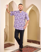 Load image into Gallery viewer, Batik Shirts Purple
