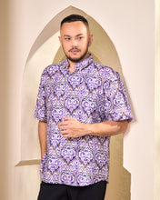 Load image into Gallery viewer, Batik Shirts Purple
