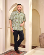 Load image into Gallery viewer, Batik Shirts Olive Green
