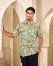 Load image into Gallery viewer, Batik Shirts Olive Green
